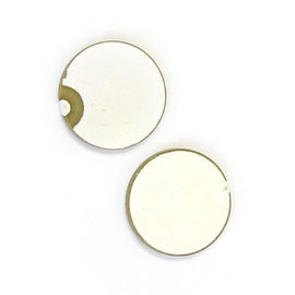 Disco piezoelettrico del diametro 25mm, piatto ceramico piezoelettrico rotondo 2Mhz