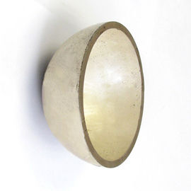 Tipo diametro ceramico SØ17 x 0.8mm della marina P51 di emisfero di V PZT su misura