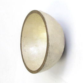 Diametri piezoelettrico della ceramica P44 di emisfero perdita dielettrica bassa di 4mm x di 25,6